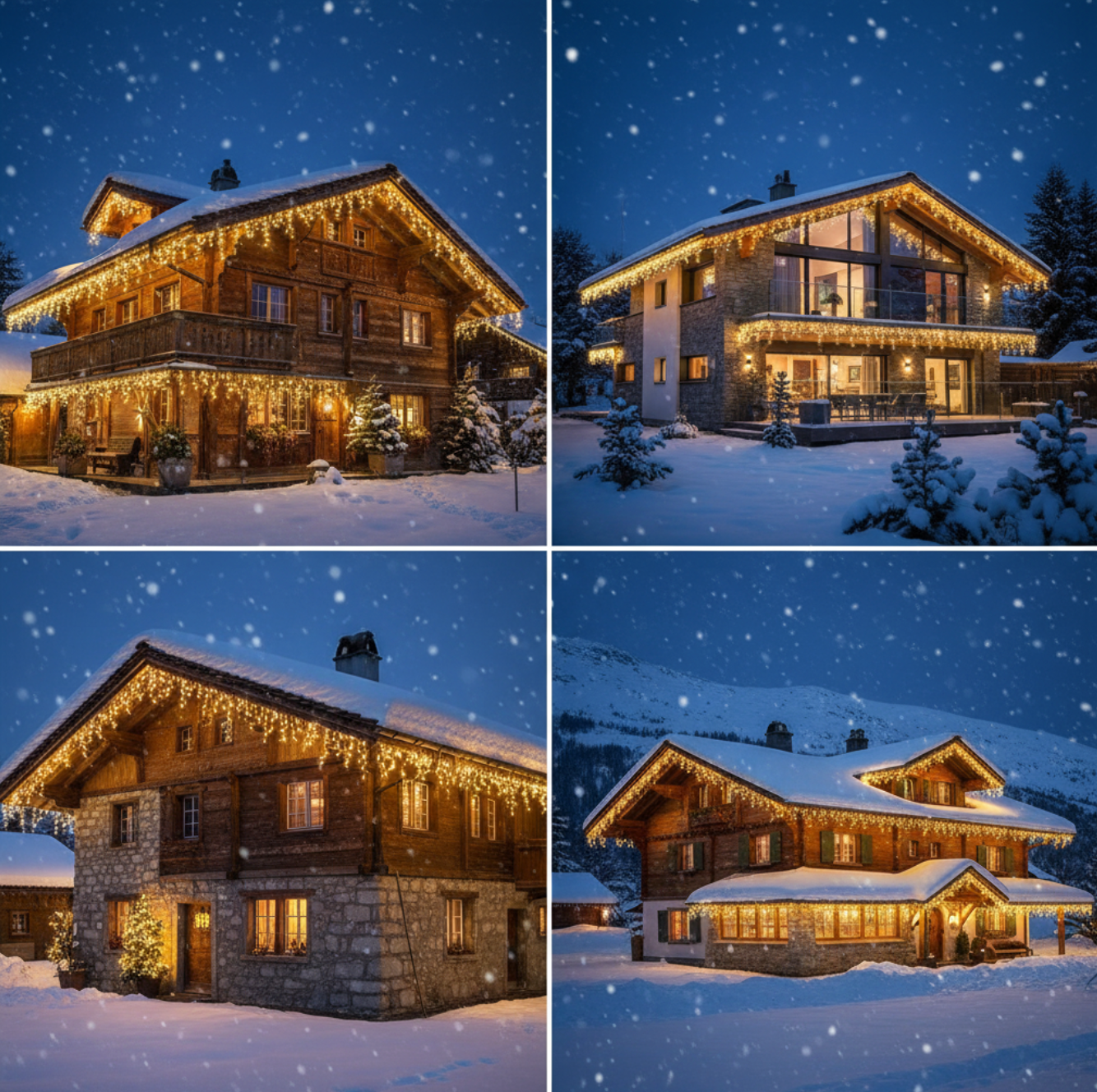 LED Icicle Lights | IP66 Waterproof, 8 Lighting Modes & Connectable Design