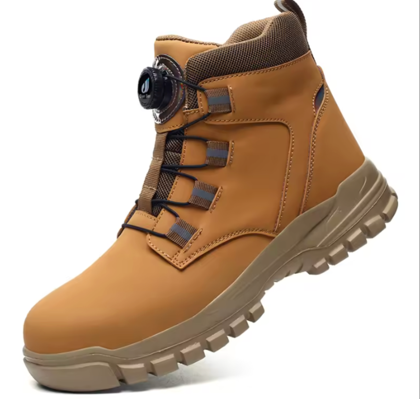 Men's Waterproof Safety Work Boots | Steel Toe & Puncture-Resistant Sole | Heavy-Duty Protective Outdoor Footwear