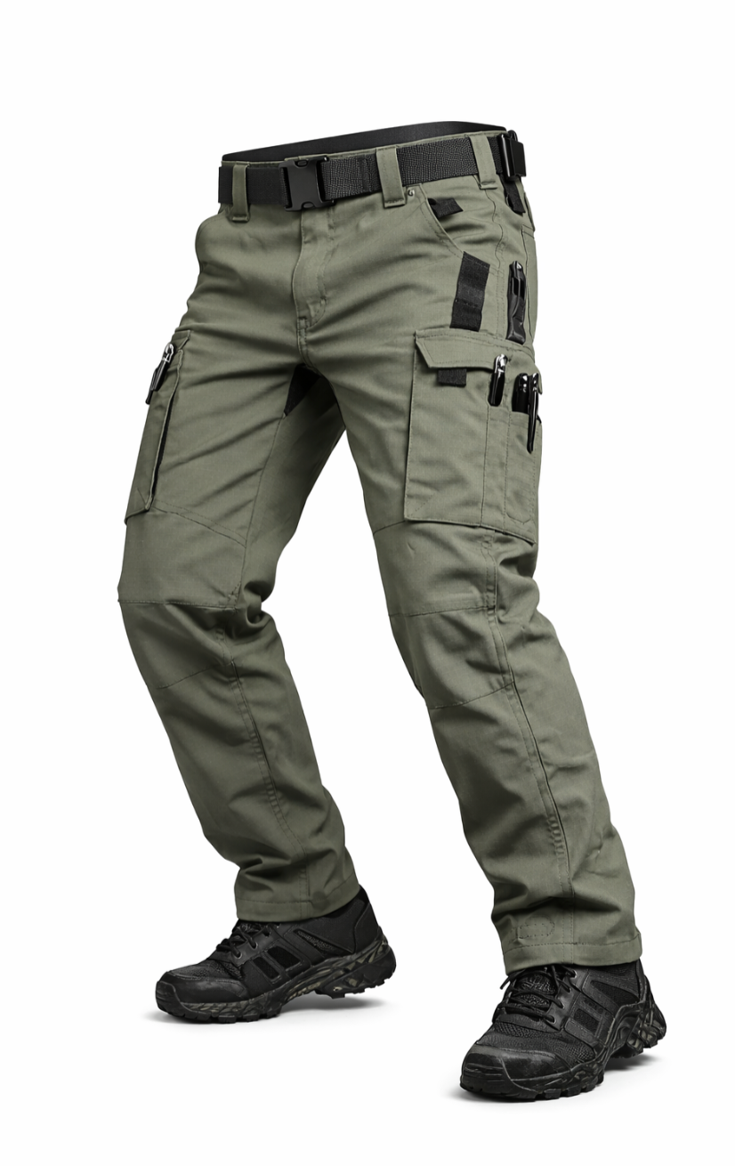 Men's Tactical Cargo Pants | Multifunction Outdoor Work Trousers | Multi-Pocket Fall & Spring Gear