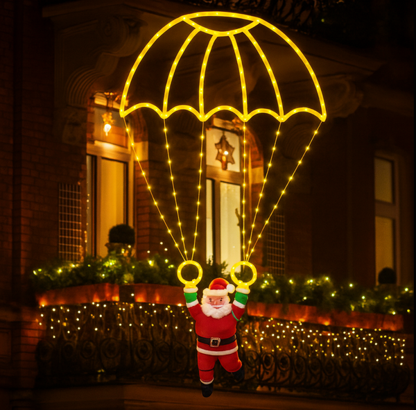 33-Inch Smart LED Santa Claus Christmas Light | App & Remote Control | Indoor/Outdoor