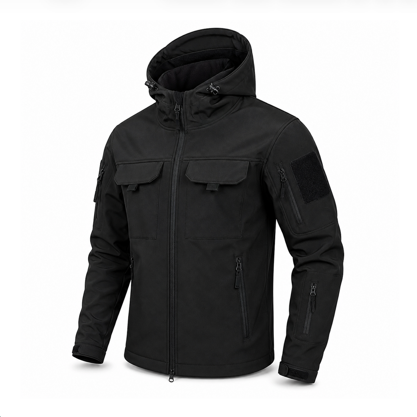 Men's Tactical Softshell Jacket | Waterproof & Windproof Performance | Outdoor Hooded Combat Gear