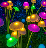 BioBloom Garden Lights | Solar Jellyfish Path Markers | 6 LED per Unit