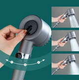Shower Head | 3-Mode High Pressure with PP Cotton Filter & Scalp Massage