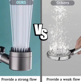 Shower Head | 3-Mode High Pressure with PP Cotton Filter & Scalp Massage