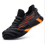 Men's Safety Work Shoes | Lightweight Steel Toe & Breathable Mesh | High-Comfort Athletic Protection