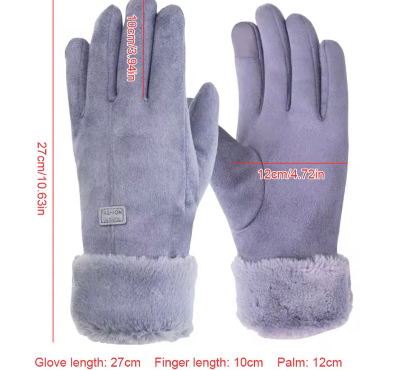 Heated Women's Winter Gloves | 3 Adjustable Heat Settings | Touchscreen Compatible & Windproof Thermal Gear