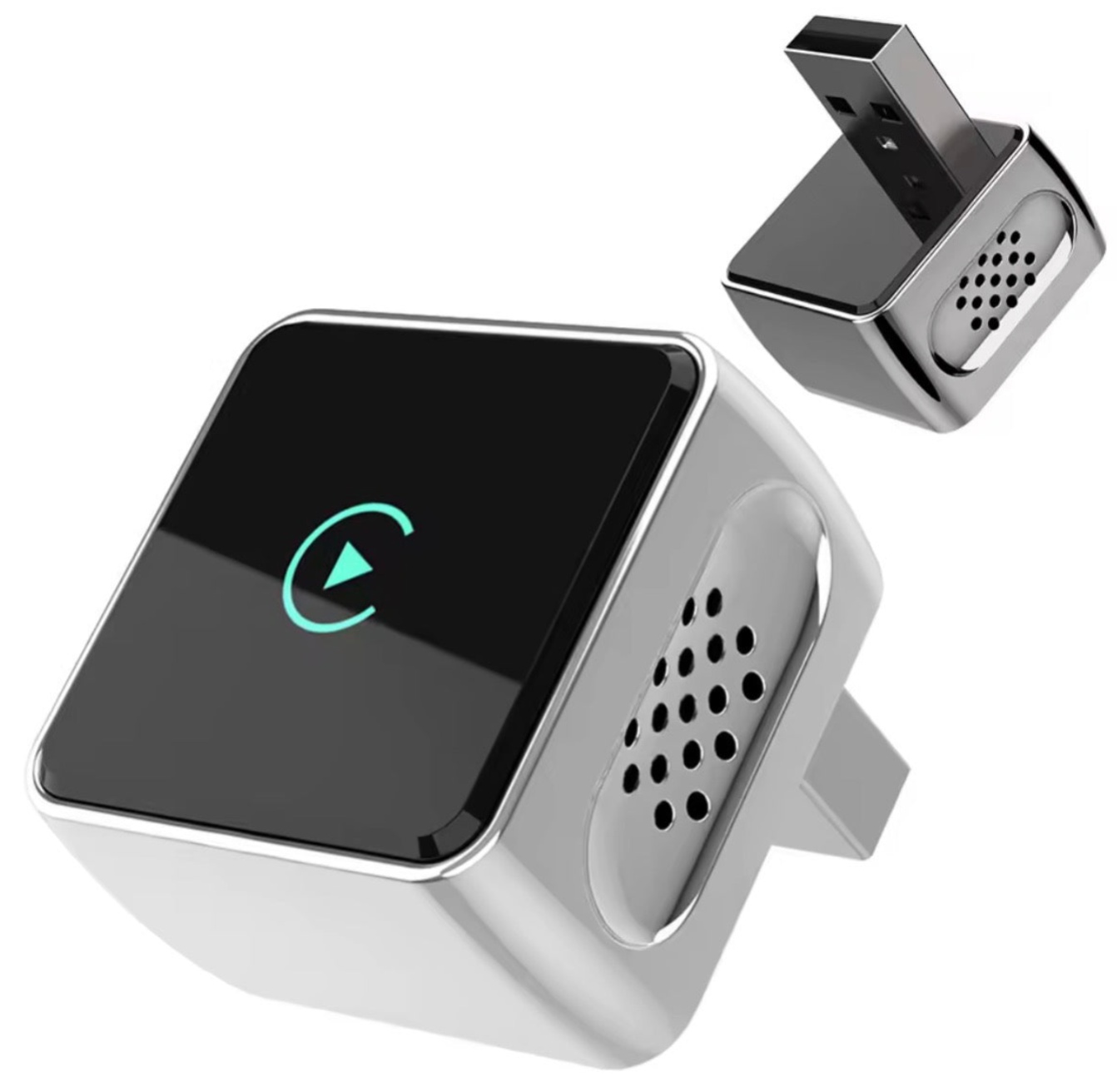 Wireless CarPlay & Android Auto Adapter | Plug & Play Universal Dongle | USB & USB-C Connectivity for iPhone & Android