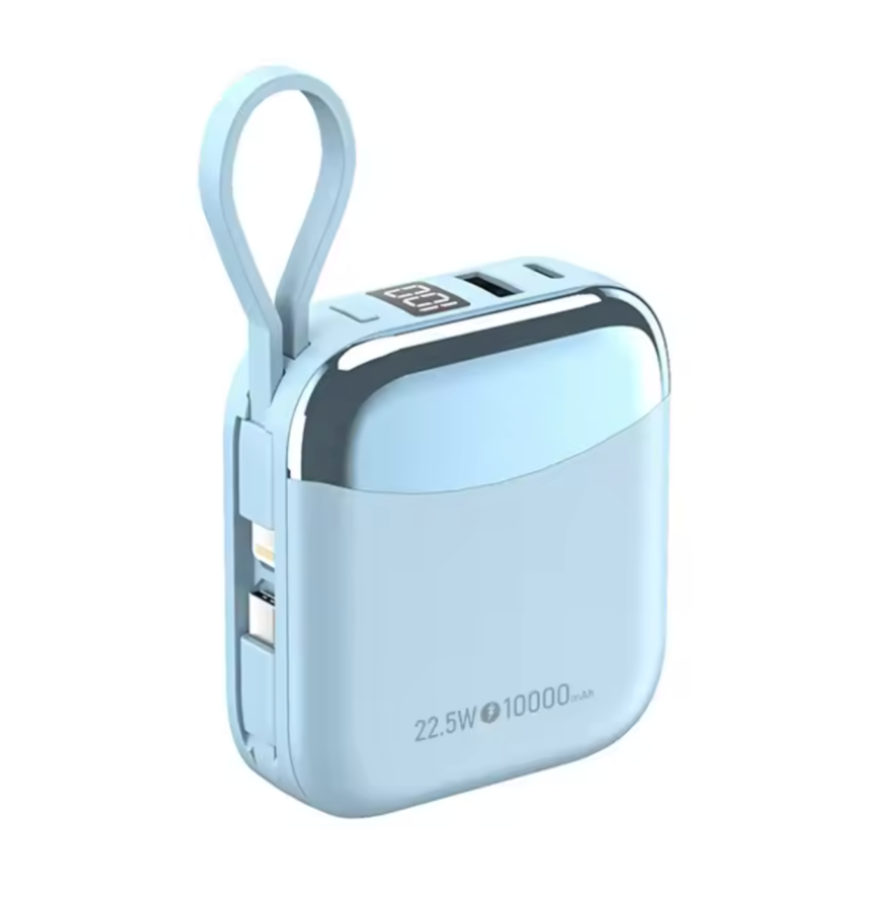 Mini Power Bank 10,000 mAh | 66W Ultra-Fast Charging | USB-C Portable Battery & Pocket-Sized Power Bank