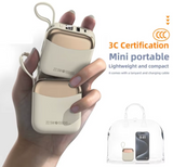 Mini Power Bank 10,000 mAh | 66W Ultra-Fast Charging | USB-C Portable Battery & Pocket-Sized Power Bank
