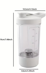 Electric Self-Stirring Mug | USB Rechargeable Auto-Mix Cup | Portable Mixer for Hot & Cold Drinks