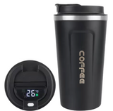 Stainless Steel Travel Tumbler | Leakproof Vacuum Insulated Coffee Mug | 12.8 fl oz & 17.2 fl oz Portable Cup