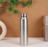 Stainless Steel Sports Water Bottle | 34 fl oz Durable Metal Flask | Wide-Mouth Outdoor Bottle