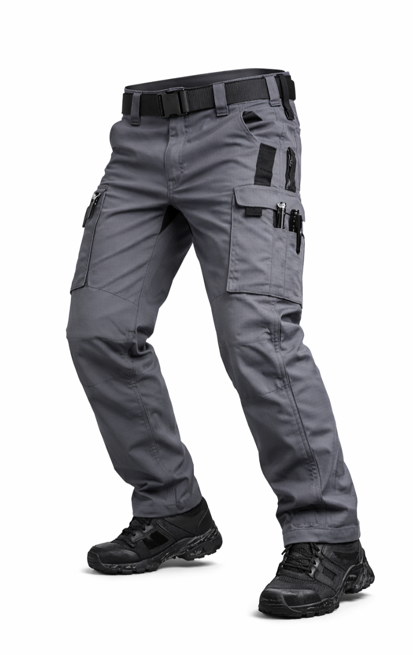Men's Tactical Cargo Pants | Multifunction Outdoor Work Trousers | Multi-Pocket Fall & Spring Gear