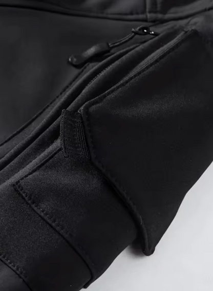 Men's Tactical Softshell Jacket | Waterproof & Windproof Performance | Outdoor Hooded Combat Gear