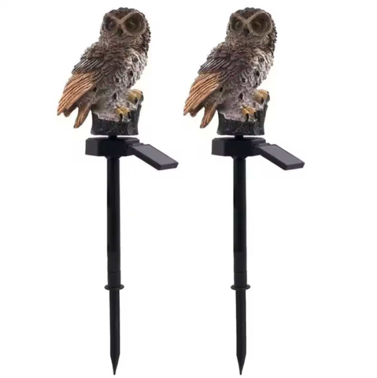 Solar LED Owl Garden Light | Waterproof Ground Stake Light | Outdoor Landscape & Pathway Decor