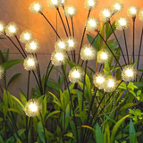 Solar Dandelion Garden Light | 6 LED Heads & Lawn Stake | Outdoor Landscape & Pathway Decor