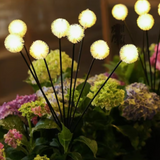 Solar Dandelion Garden Light | 6 LED Heads & Lawn Stake | Outdoor Landscape & Pathway Decor