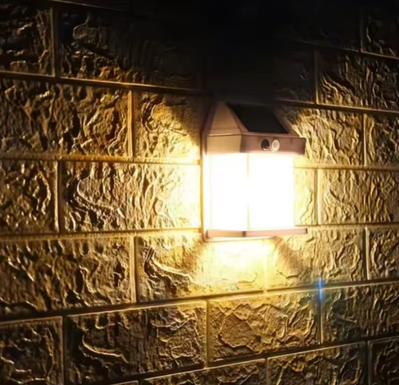 Solar LED Wall Light | Motion Sensor & IP65 Waterproof | Outdoor Security & Garden Lighting
