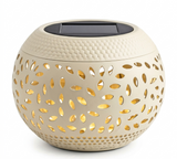 Solar-Powered Metal Lattice Lantern | Dual-Spectrum Outdoor Light