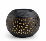 Solar-Powered Metal Lattice Lantern | Dual-Spectrum Outdoor Light