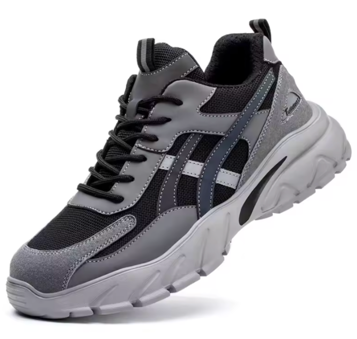 Men's Steel Toe Safety Work Shoes | Lightweight & Puncture-Resistant Sole | Breathable Work Shoes