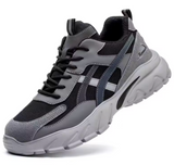 Men's Steel Toe Safety Work Shoes | Lightweight & Puncture-Resistant Sole | Breathable Work Shoes