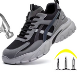 Men's Steel Toe Safety Work Shoes | Lightweight & Puncture-Resistant Sole | Breathable Work Shoes