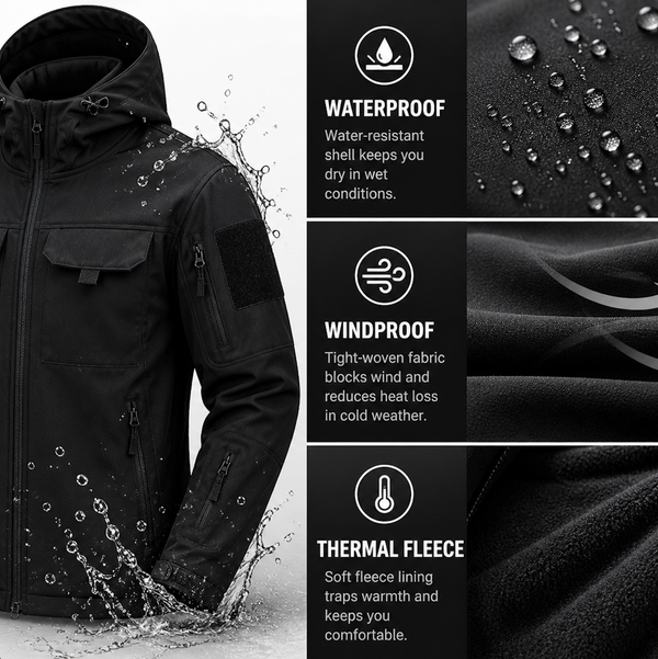 Men's Tactical Softshell Jacket